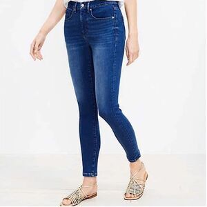 Ann Taylor LOFT Modern Skinny Jeans Pants in Blue Medium Wash Size 29/8 Regular
